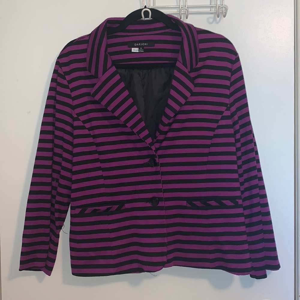 Striped blazer